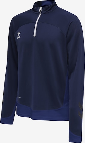 Hummel Sportsweatshirt in Blauw