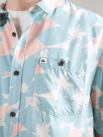 Coupe regular Chemise 'SAFE PARADISE' QUIKSILVER en bleu