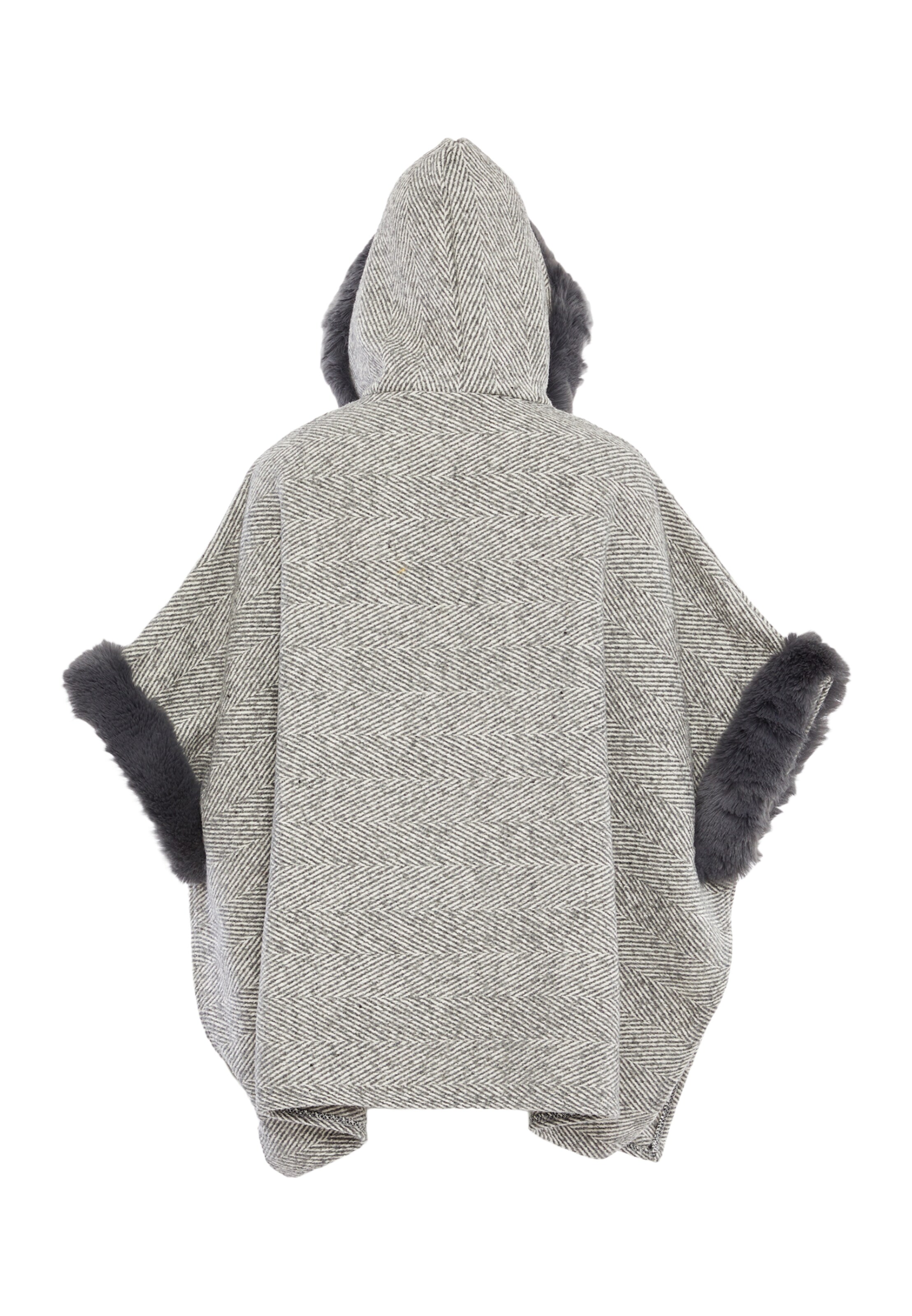 FRAULLY Cape in Grijs