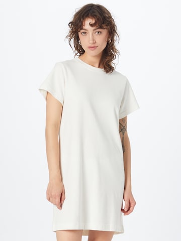 WEEKDAY - Vestido 'Cleo' em branco: frente