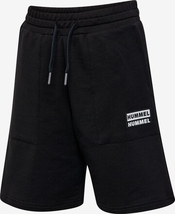 Regular Pantalon de sport Hummel en noir