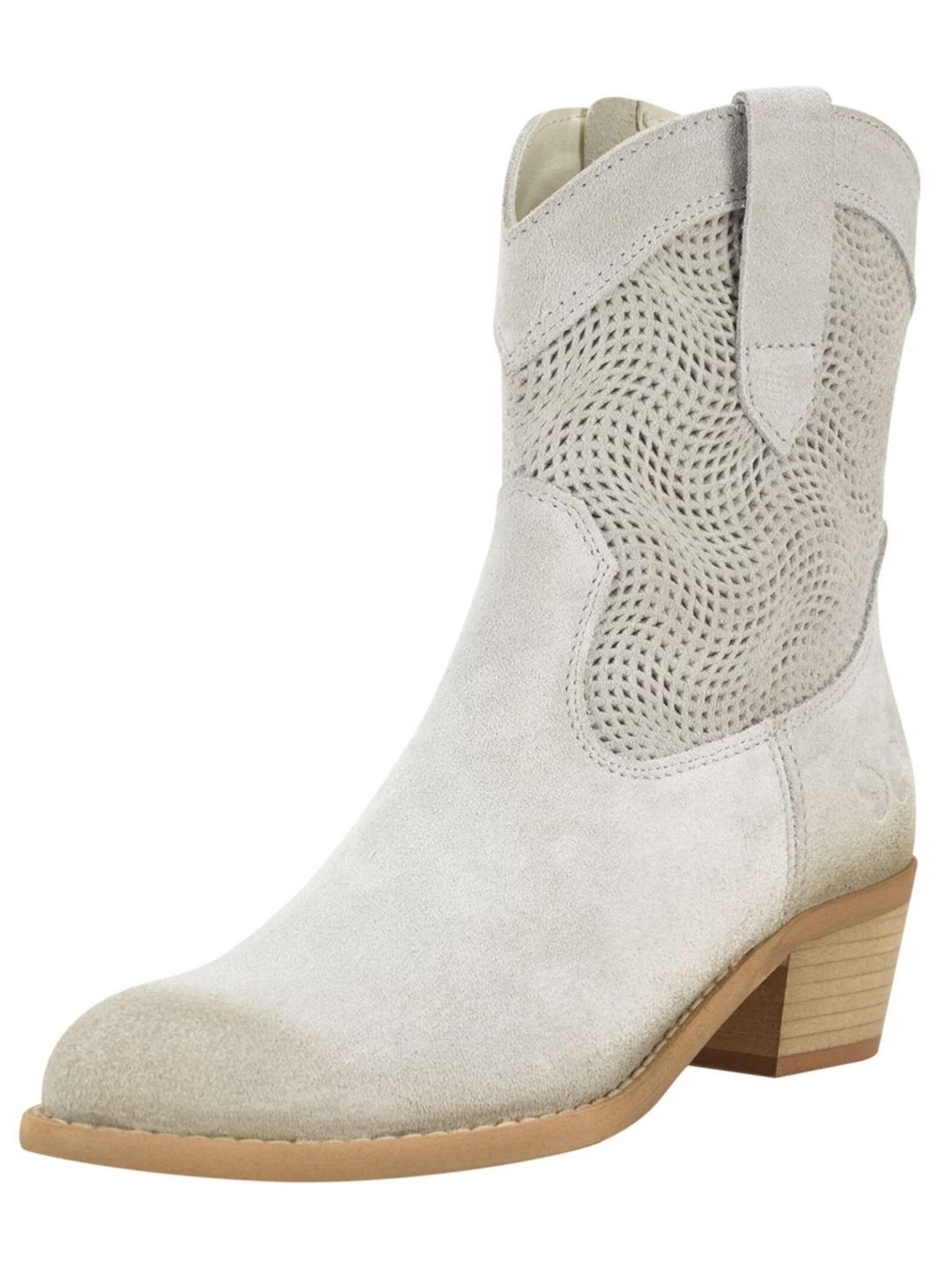 FELMINI Enkellaarsjes in Grijs: voorkant