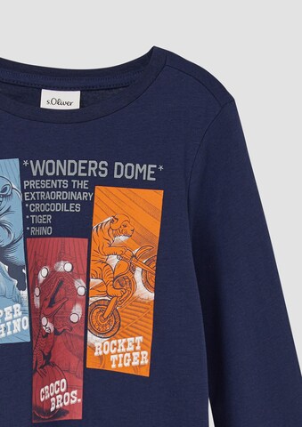 T-Shirt s.Oliver en bleu
