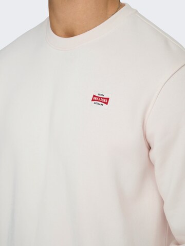 Only & Sons - Sweatshirt 'ONSDawson' em branco