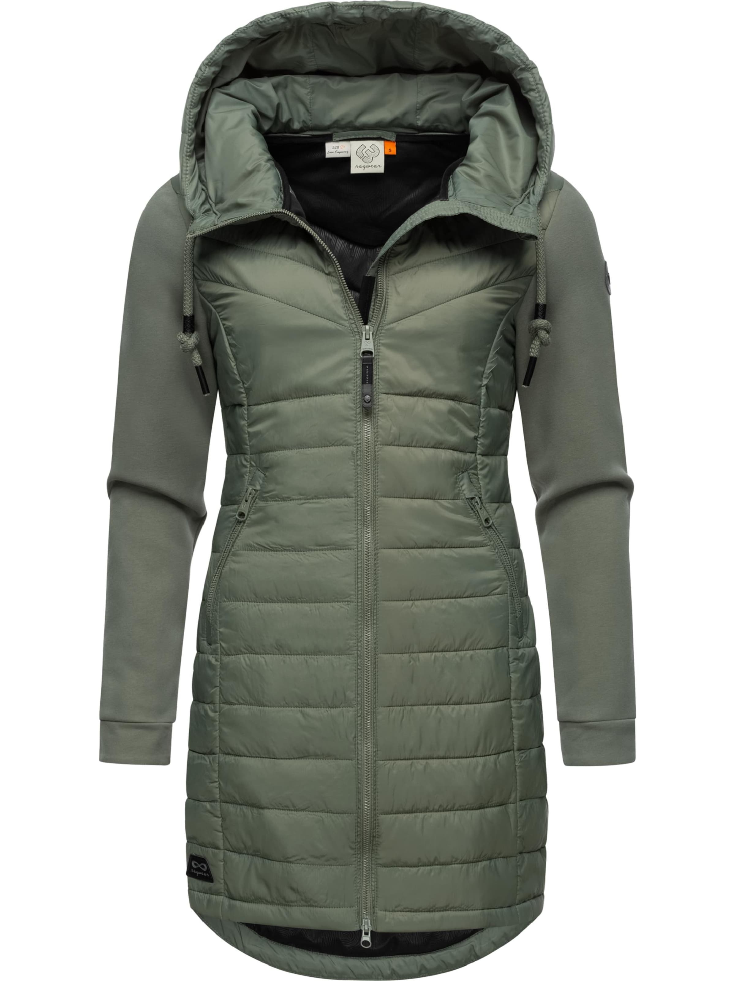 Ragwear Přechodný kabát – zelená