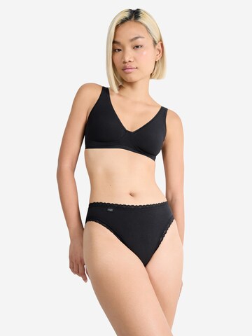 SLOGGI Slip '24/7 Cotton Lace'‌‌‌‌‌‌ in Braun