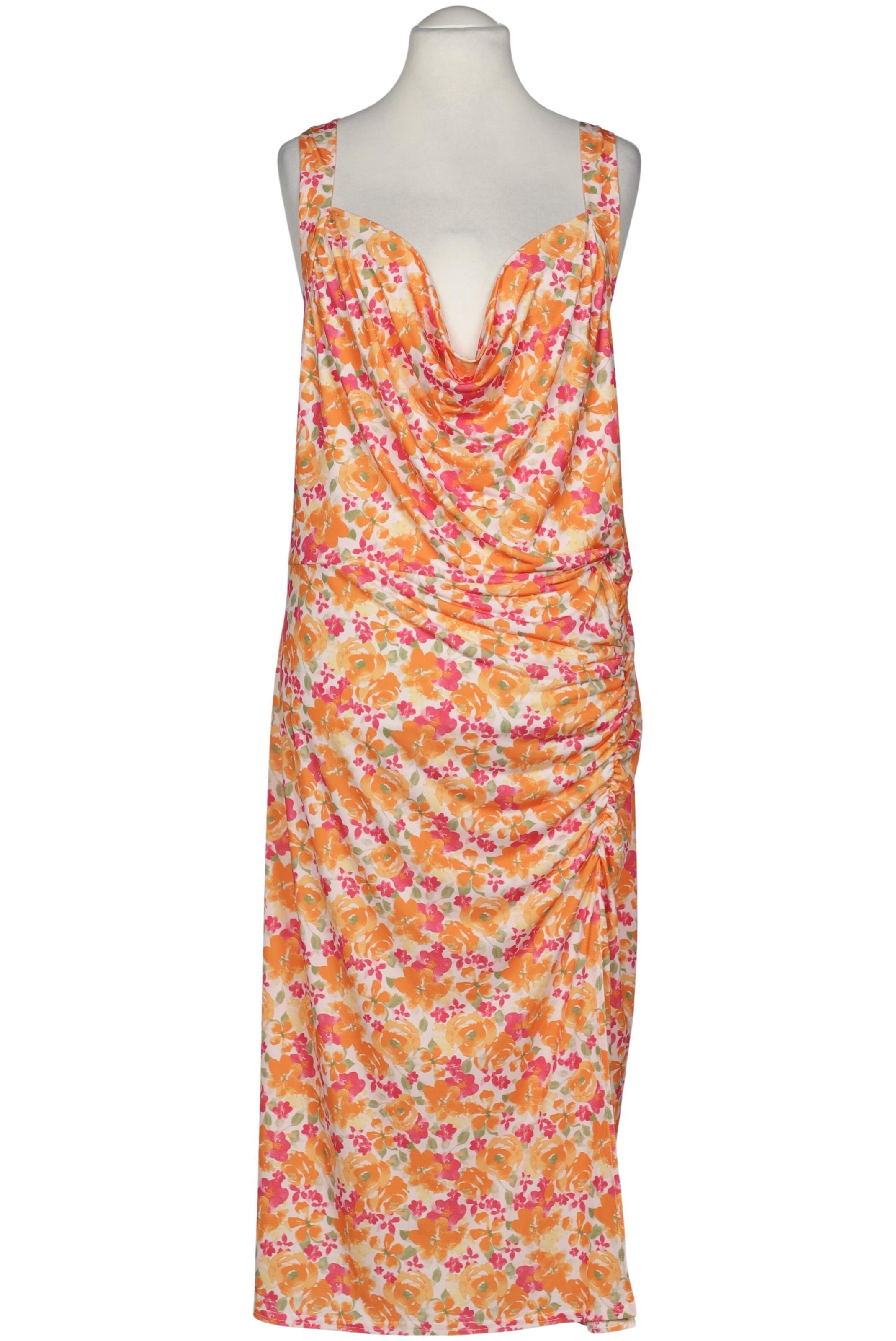 Simply Be Kleid 9XL in Orange: Vorderseite