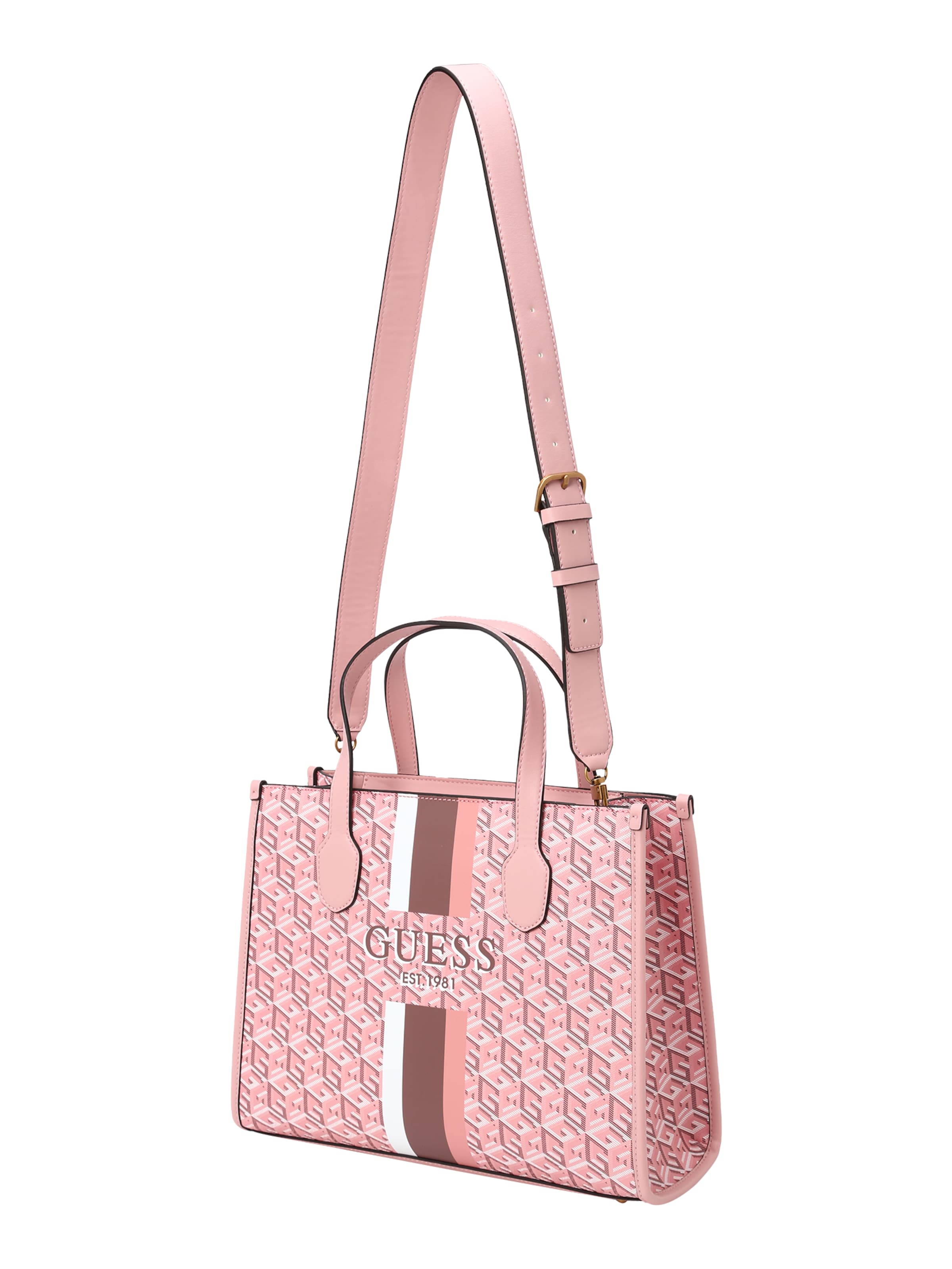 GUESS - Bolso de mano 'Silvana' en rosa