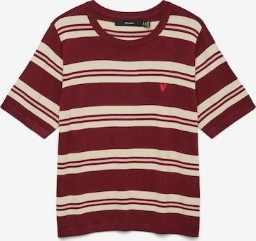 VERO MODA Свитер 'VMCARMELIA' в Красный: спереди