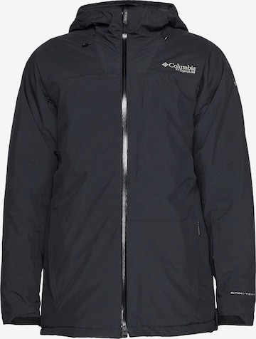 COLUMBIA Спортивная куртка 'Winter District™ III' в Черный: спереди