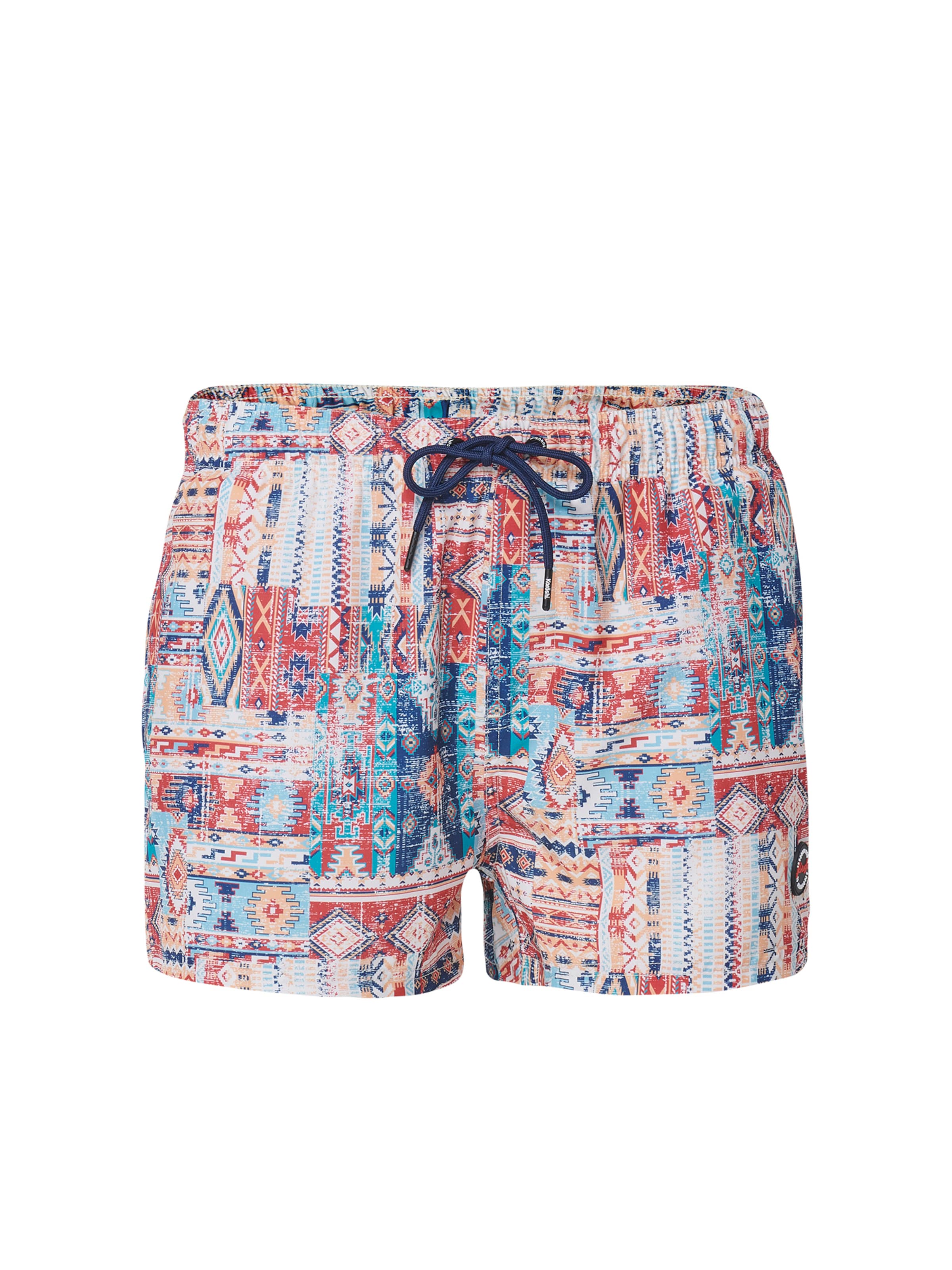 Shorts de bain KOROSHI en mélange de couleurs : devant