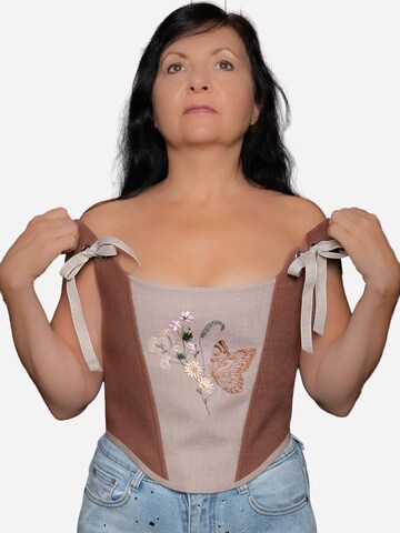 Corsetto di VIADALINNO in beige