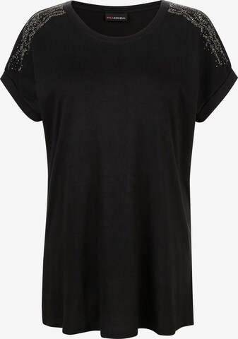 MIAMODA Shirt in Black: front