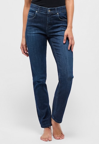 Angels Slimfit Straight-Leg Jeans in Lila: predná strana