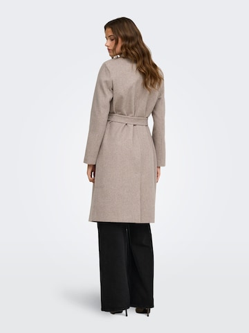 ONLY Between-Seasons Coat in Brown