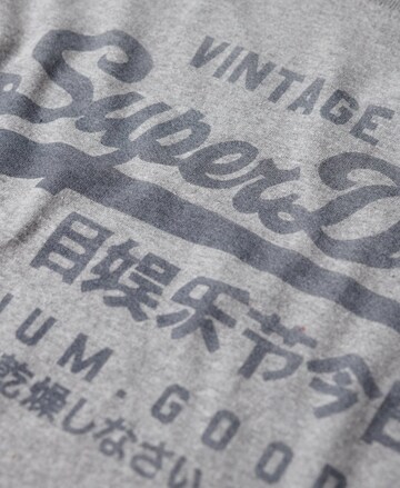 T-Shirt Superdry en gris