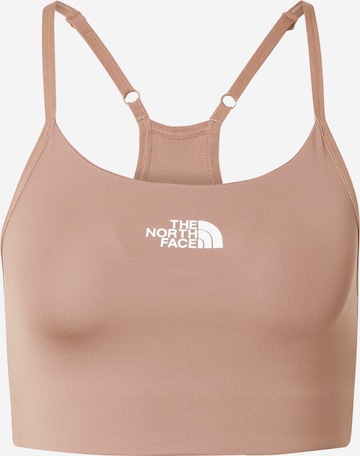 THE NORTH FACE Sportmelltartók 'FLEX' - bézs: elől