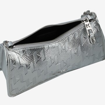 Karl Lagerfeld Crossbody Bag 'Seven' in Silver