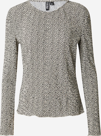 PIECES Shirts 'PCFLORA' i beige: forside