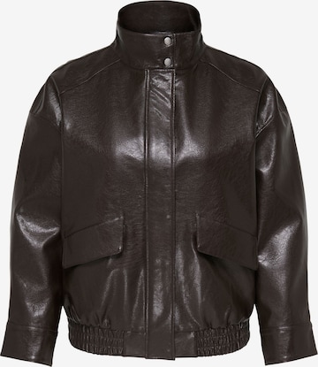 ONLY Carmakoma - Chaqueta de entretiempo 'CARNew Julia' en marrón: frente