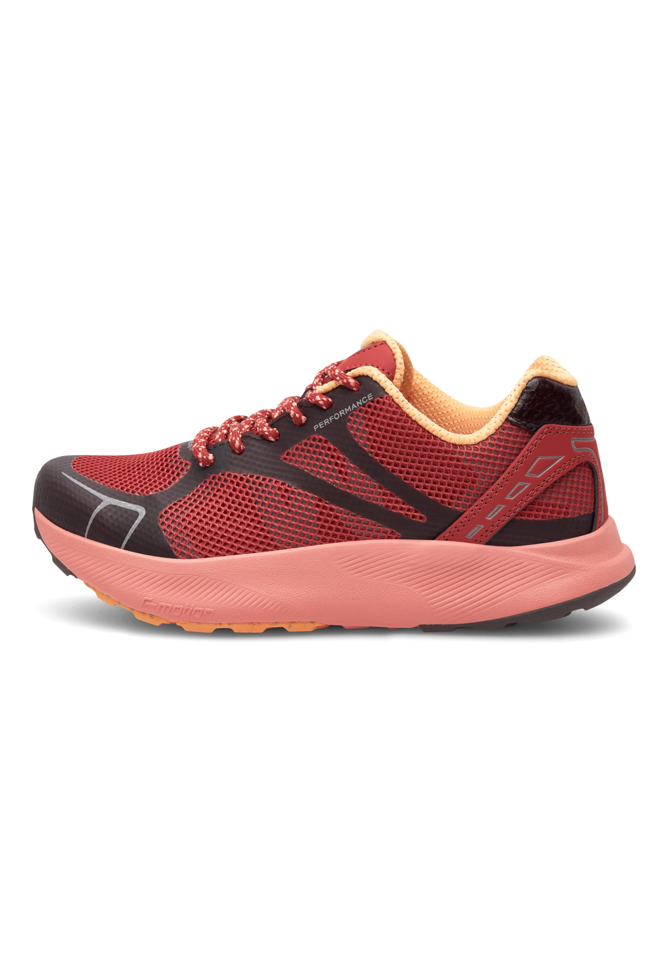 WODEN Sneakers laag 'Sara' in Rood: voorkant