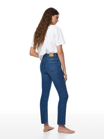 Pull&Bear Regular Jeans in Blau