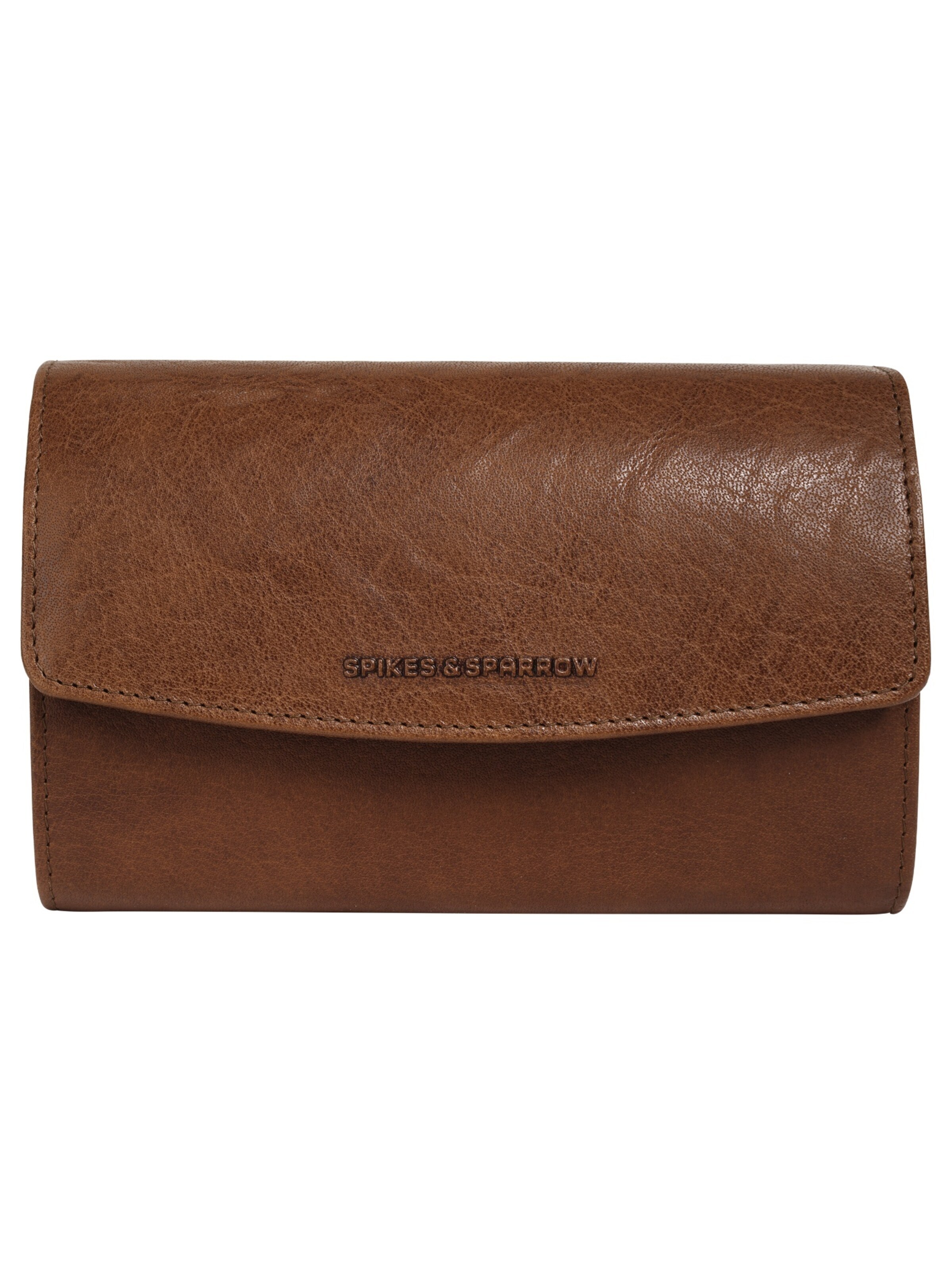 Porte-monnaies Spikes & Sparrow en marron : devant