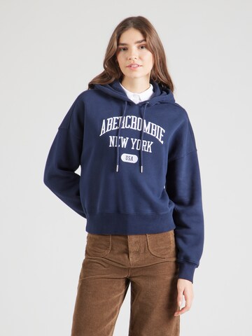 Abercrombie & Fitch Μπλούζα φούτερ σε μπλε: μπροστά