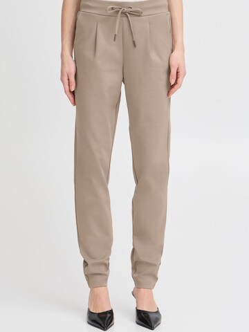 b.young - Tapered Pantalón plisado ' BYRizetta ' en beige