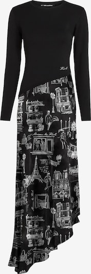 Rochie Karl Lagerfeld pe negru / alb, Vizualizare produs