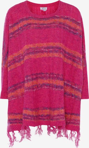 IZIA Cape in Pink: front