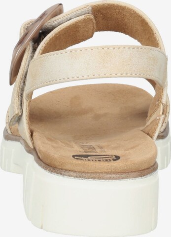 Bama Sandalen met riem in Beige