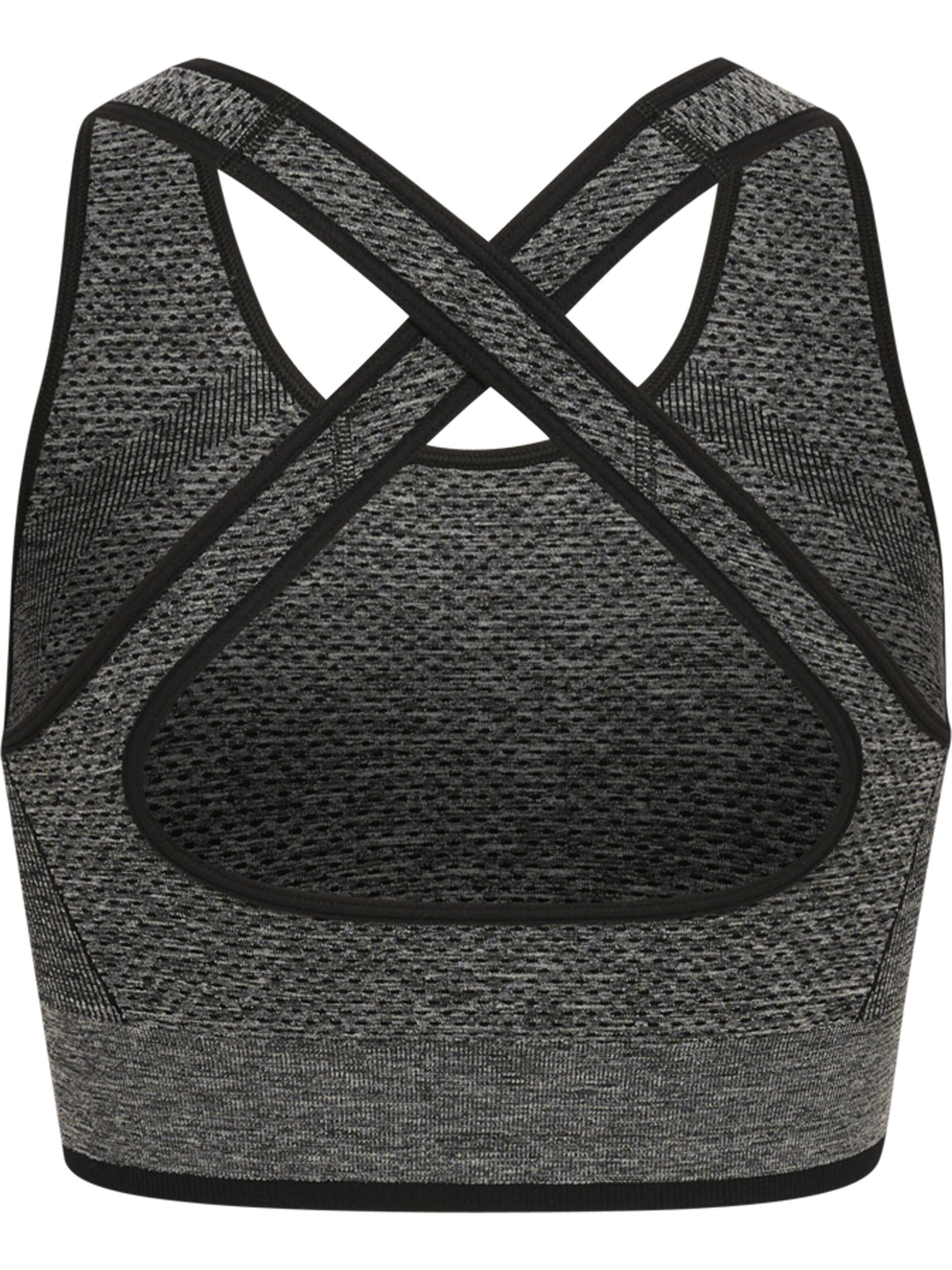 Hummel Bustier Sport-BH 'Una' in Schwarz