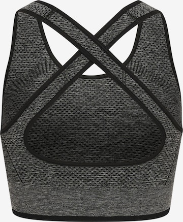 Hummel Bustier Sport-BH 'Una' in Schwarz