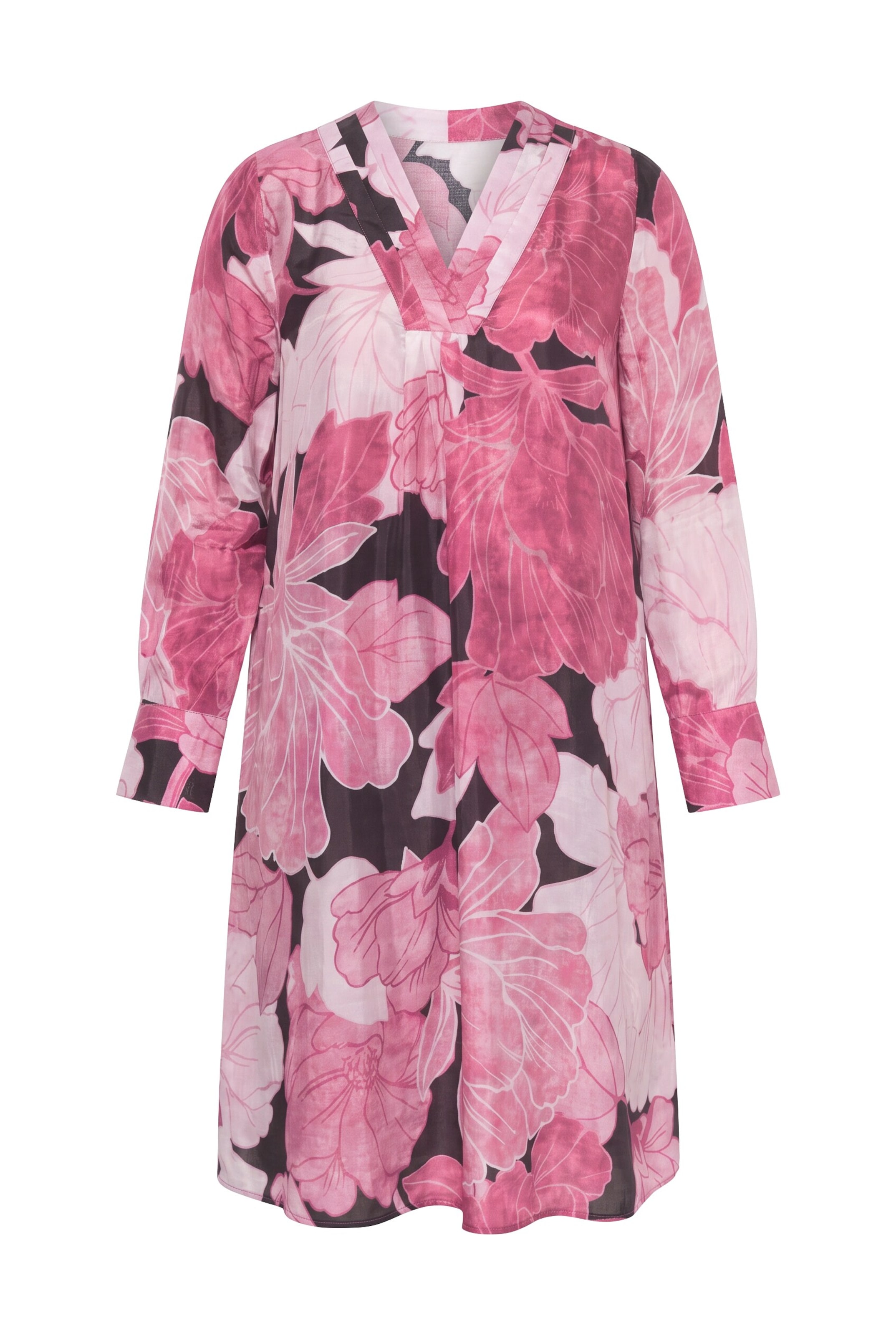 Ulla Popken Dress in Pink: front