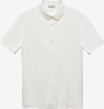 MANGO MAN T-shirt 'ARRAONA' i vit: framsida