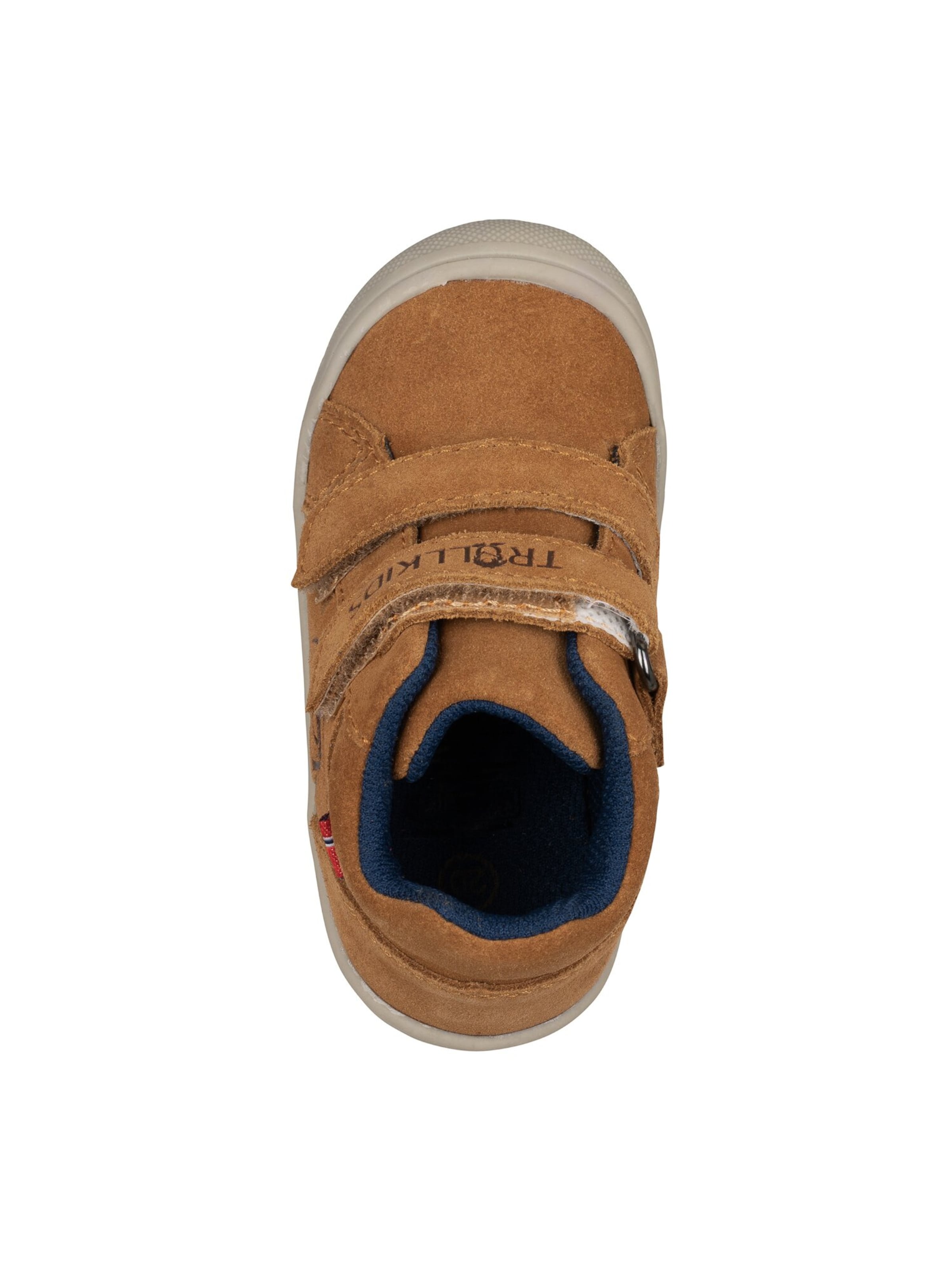 TROLLKIDS First-Step Shoes in Brown