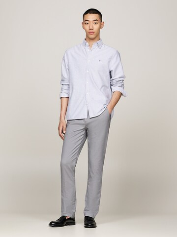 TOMMY HILFIGER Regular Pleat-Front Pants 'Smart Casual Denton ' in Grey