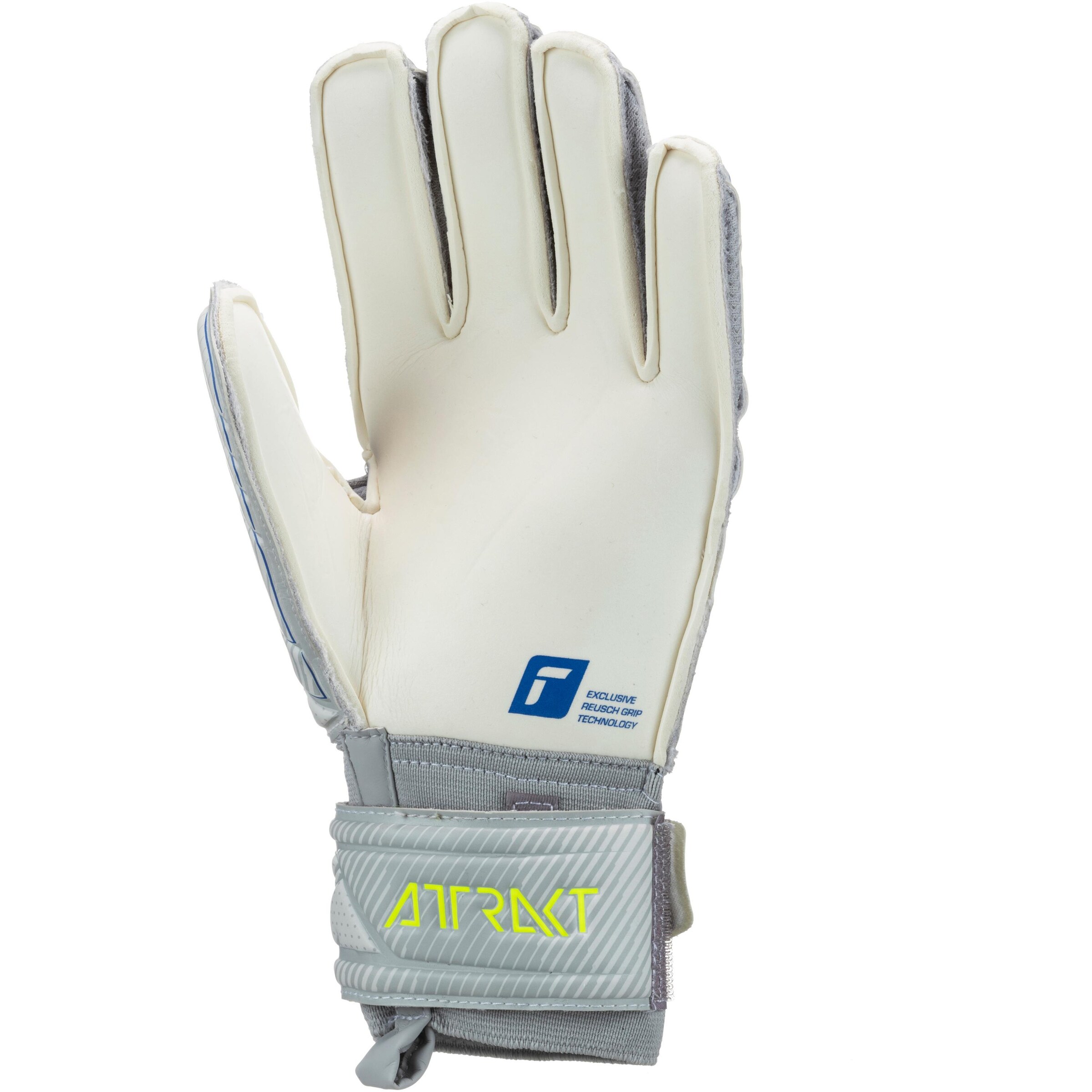 REUSCH Sporthandschuhe 'Attrakt Grip Finger Support' in Grau