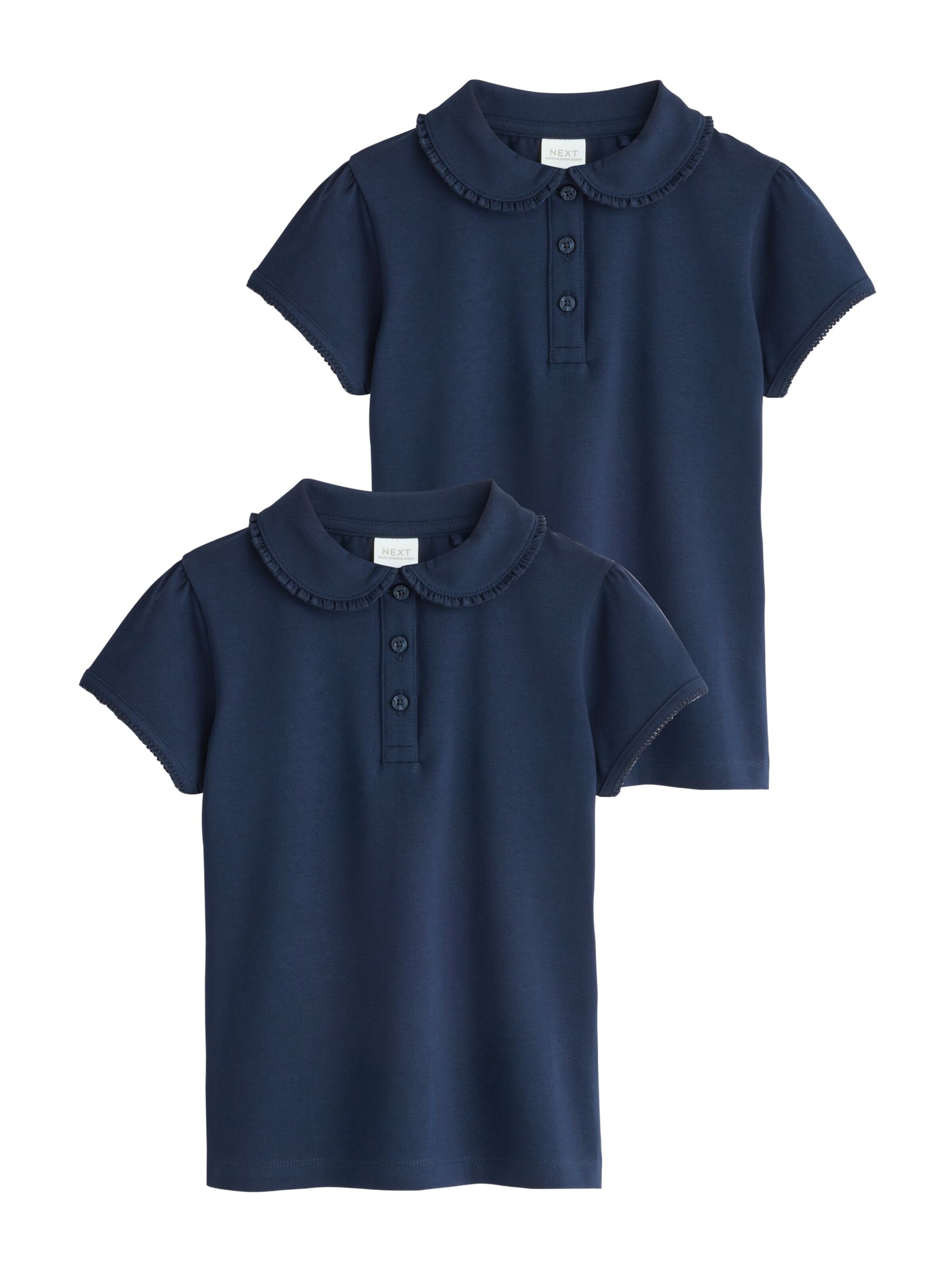 T-Shirt Next en bleu : devant
