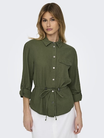 JDY Blouse 'SAY' in Groen: voorkant