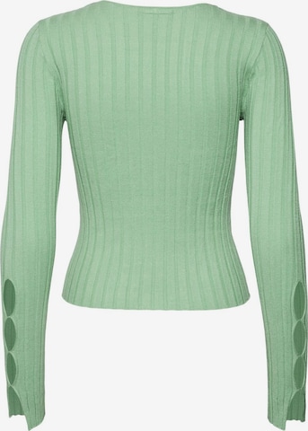 Noisy may Sweater 'Frey' in Green