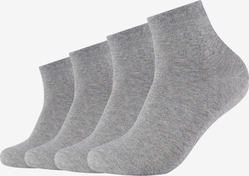 camano Ankle Socks in Grey: front