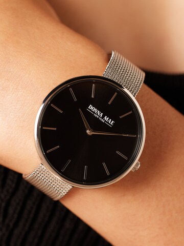 Montre à affichage analogique 'Masche' Lucardi en argent