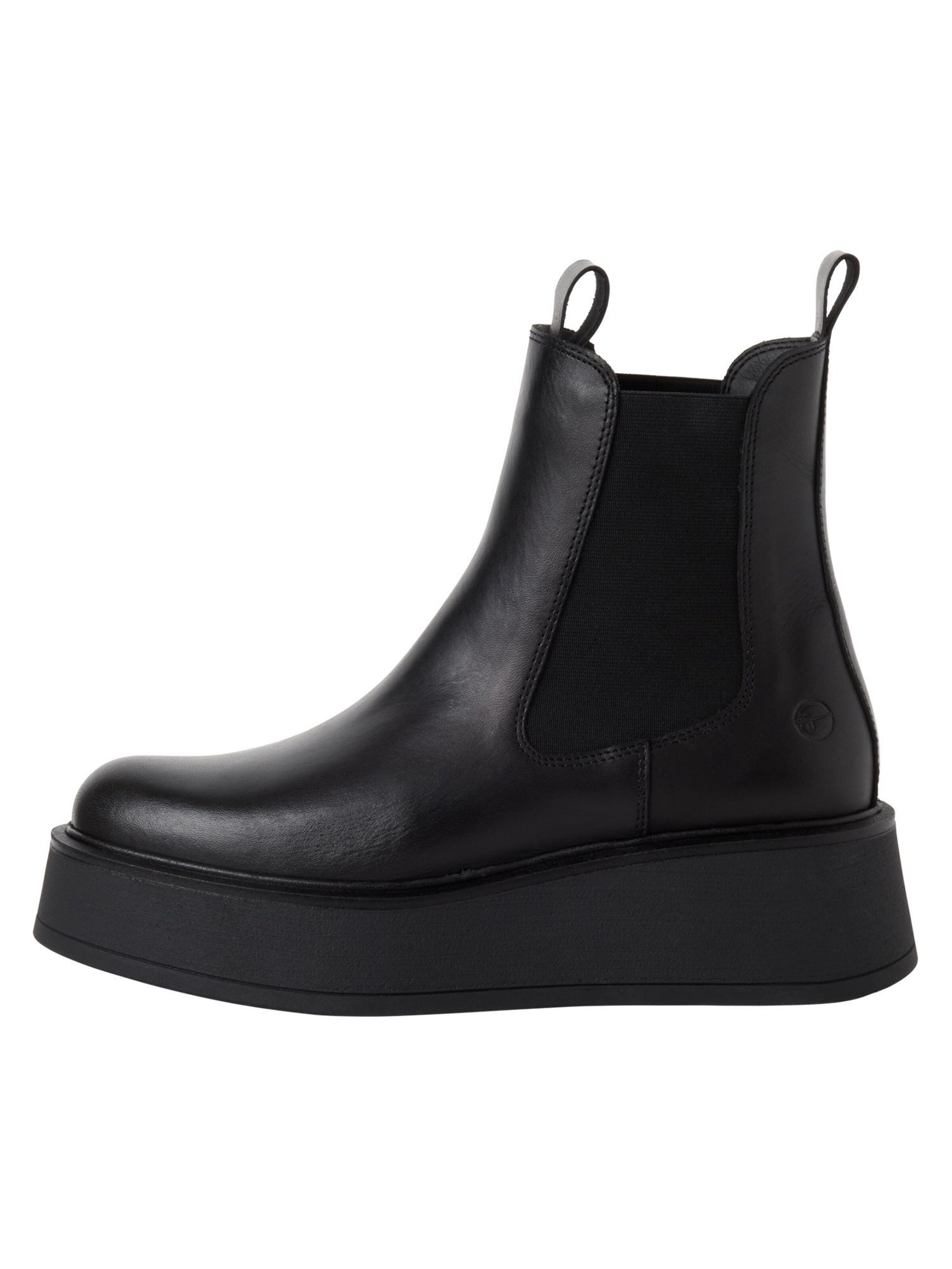 Tamaris Chelsea Boots in Schwarz