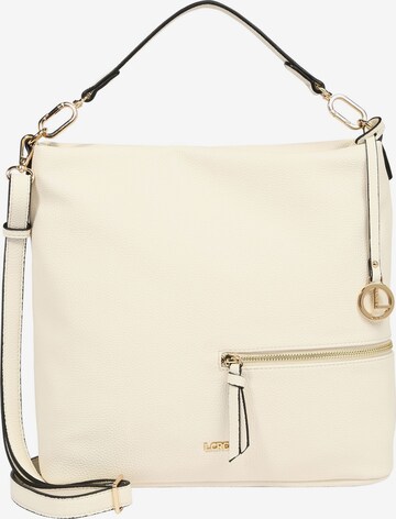 L.CREDI Shoulder Bag 'Klare' in Beige: front