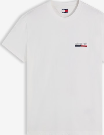 T-Shirt 'DNA' Tommy Jeans en blanc : devant