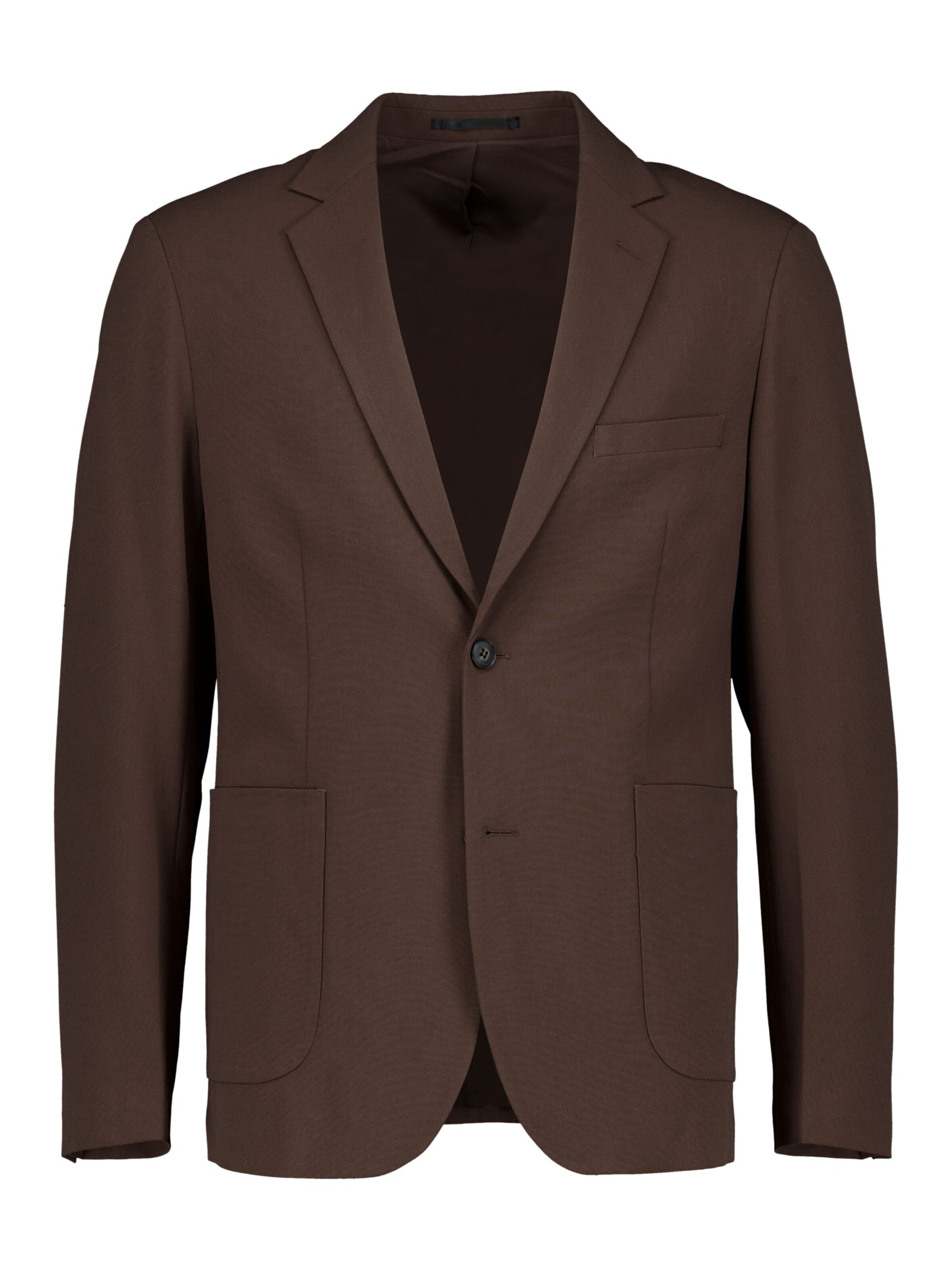 Lindbergh Business-colbert in Bruin: voorkant