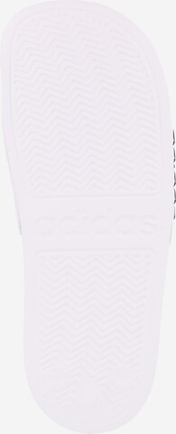 ADIDAS SPORTSWEAR Beach & Pool Shoes 'Adilette Shower' in White