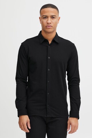 INDICODE JEANS Regular fit Button Up Shirt 'Platon' in Black: front